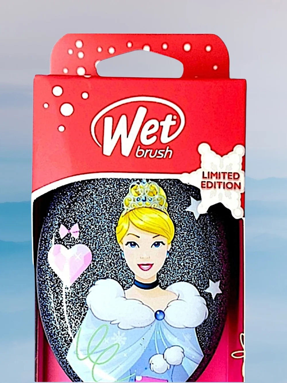 Disney Princess Mini Detangler - Pink & Light Blue